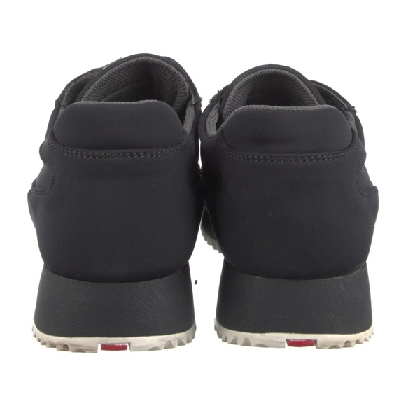 Prada Sport Shoes Nylon Sneakers Black White Women's Size: 9 Luxury Designer - Picture 4 of 15